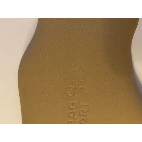 T-Rex Dinosaur Brown Bag Cookie Art 1985 - Picture 3 of 8